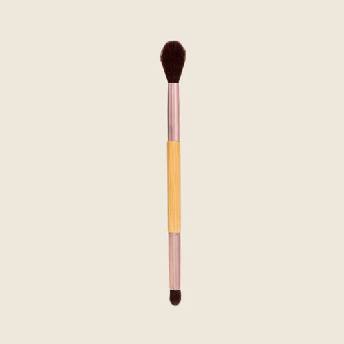 Eye and cheek brush